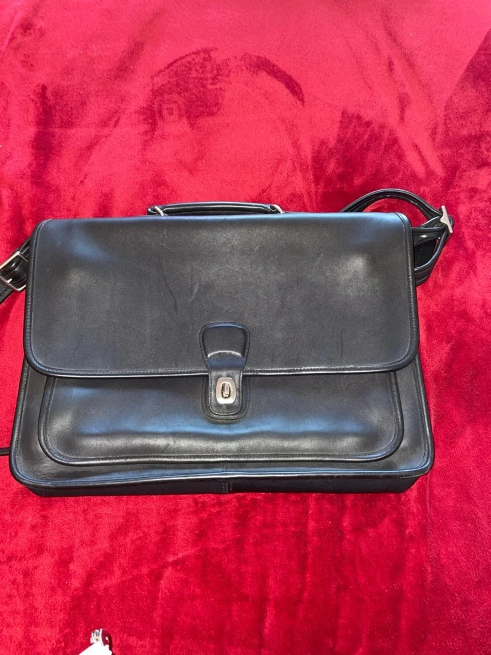 NWOT coach classic metropolitan crossbody briefcase #5180